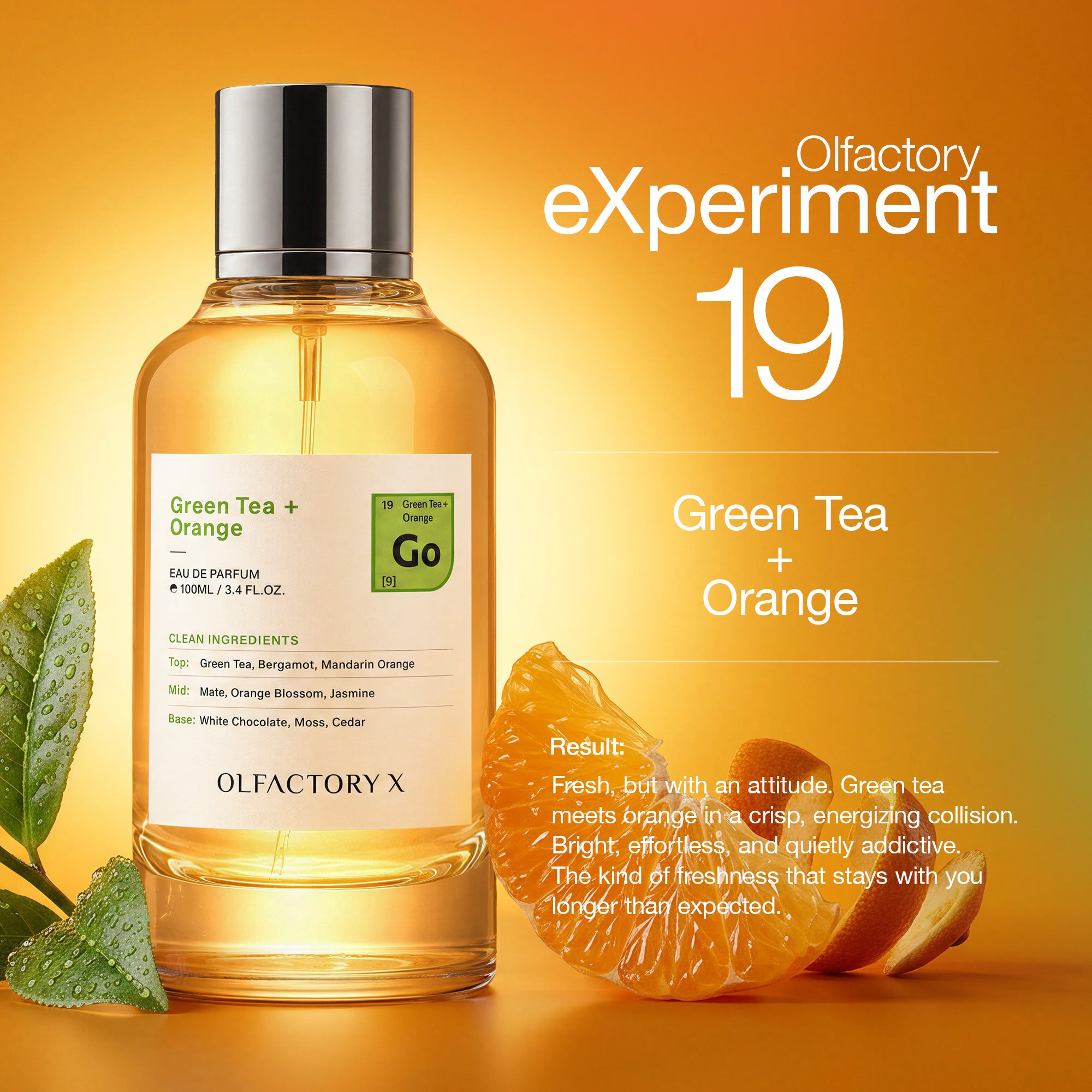 Green Tea + Orange