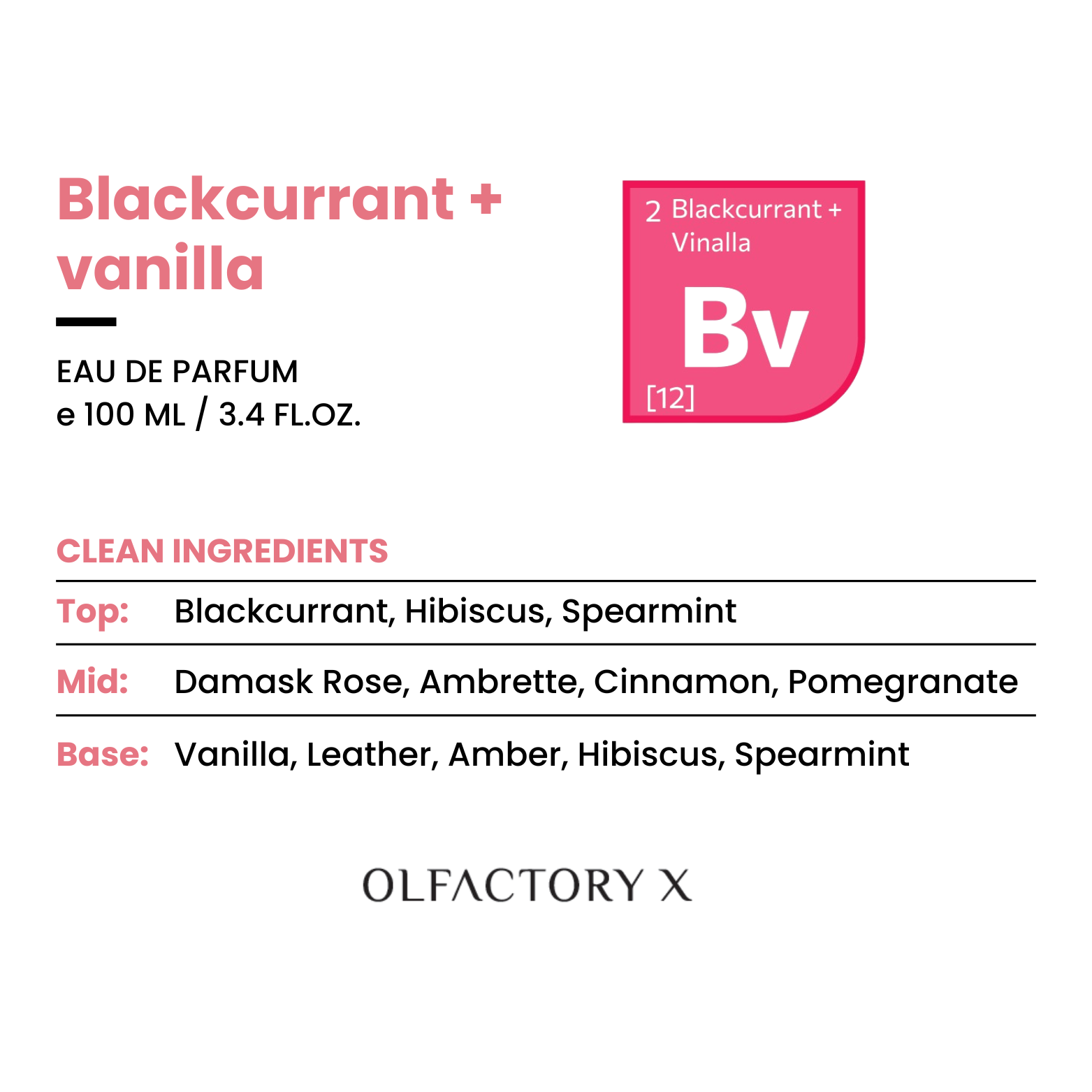Blackcurrant + Vanilla