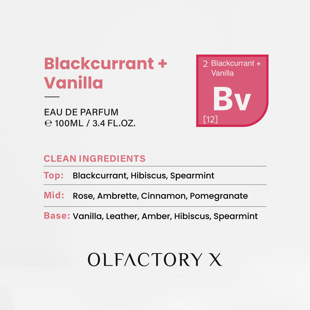 Blackcurrant + Vanilla