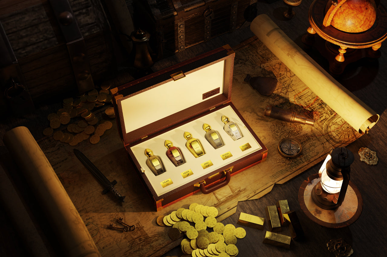 The Empress’s Legacy Portfolio: 5-Piece Eau de Parfum Vanity Trunk