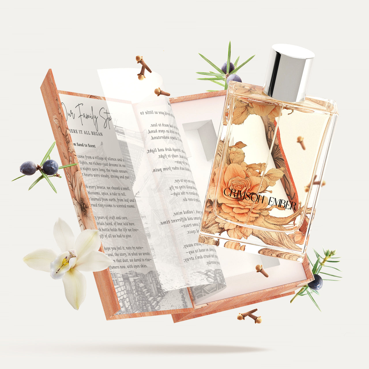 Kumbra with love Crimson Ember EDP Spray