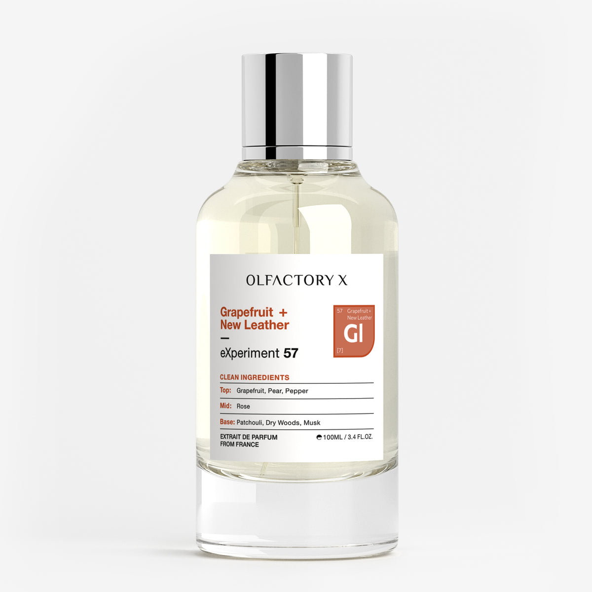 Grapefruit + New Leather 100 ml (3.4 oz)
