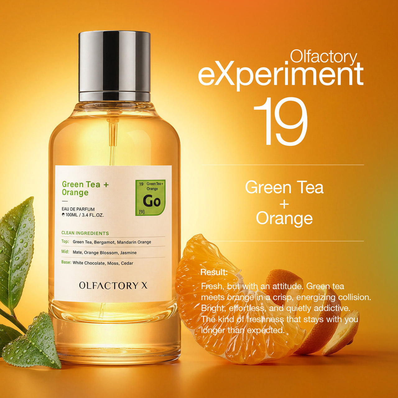 Green Tea + Orange