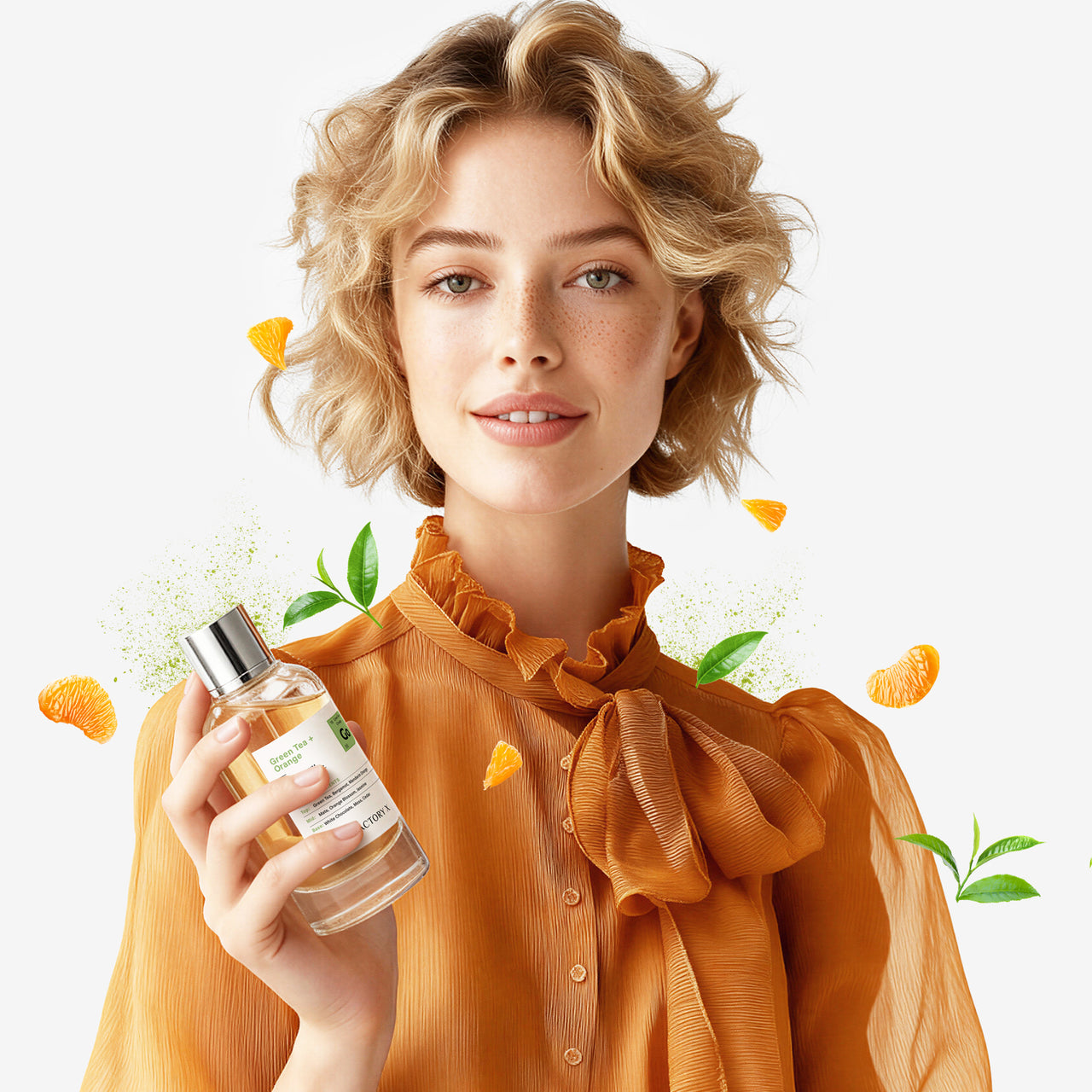 Green Tea + Orange