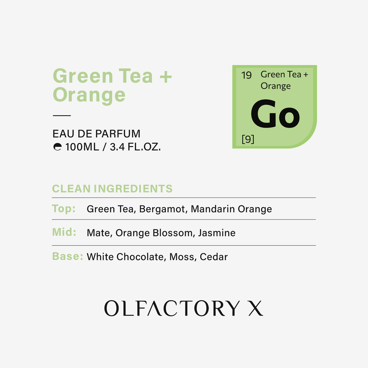 Green Tea + Orange
