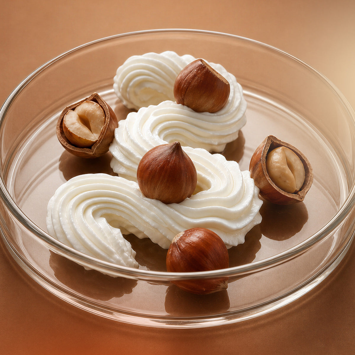 Hazelnut + Whipped Cream