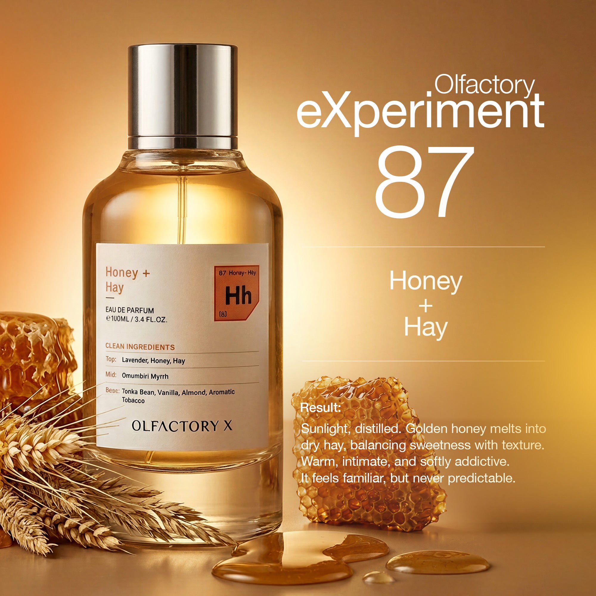 その他 HONEYYY Eau de Toilette Honey + Hay – Olfactory X
