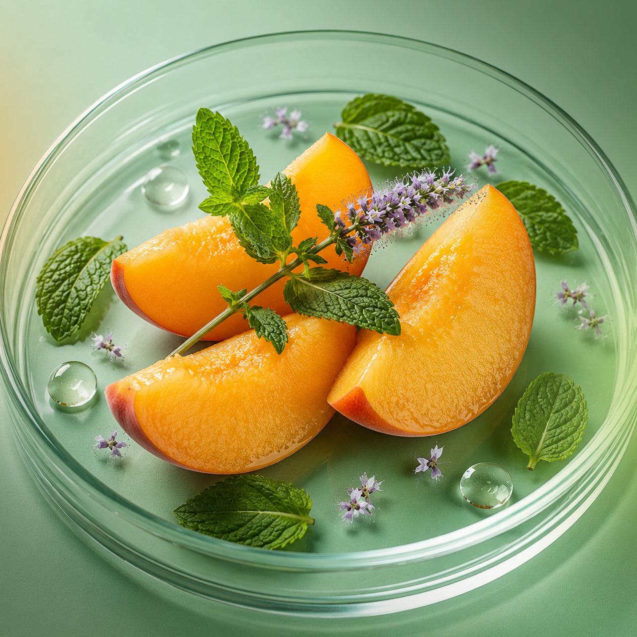 Mint + Apricot