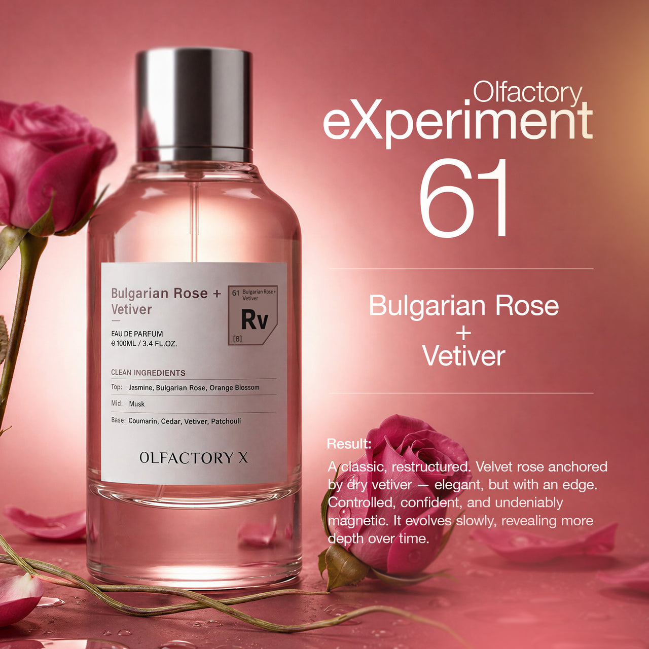 Bulgarian Rose + Vetiver